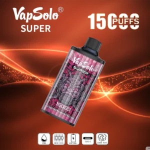 Vapsolo Super 15000 Puffs 2% 5% Low Nicotine Bulk Buy Rechargeable Disposable Vapes Pen Wholesale - SYNCVAPE - 24