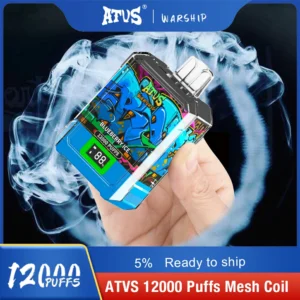 Kvadracikli Warship 12000 Puffs 5% Zema nikotīna Rechargeable Vienreizlietojami Vapes Pildspalva Lielapjoma Pirkt Vairumtirdzniecība - SYNCVAPE - 19