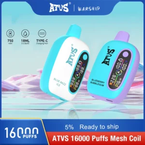 Atvs 16000 Puffs 2% 5% Nikotinarm, wiederaufladbar, Einweg-Vapes, Pen, Großpackung, Großhandel kaufen – SYNCVAPE – 29