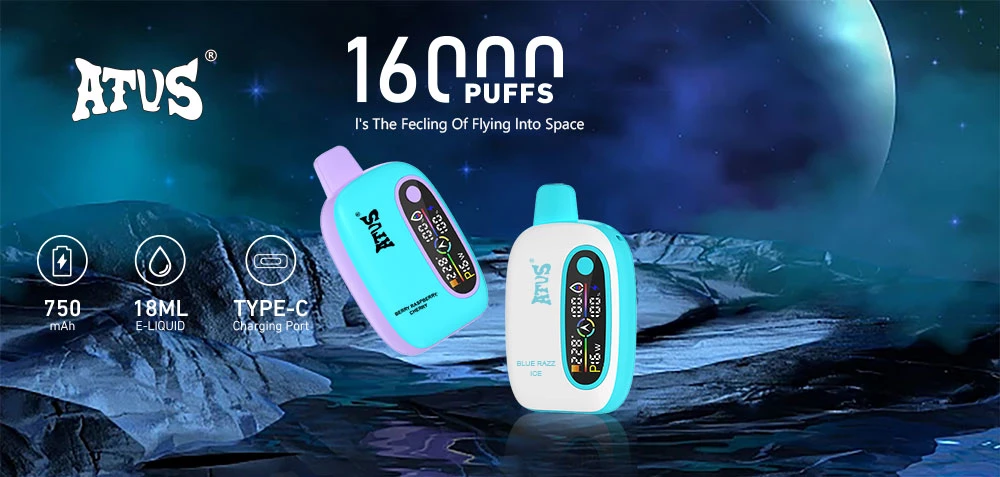 Atvs 16000 Puffs 2% 5% Nikotinarm, wiederaufladbar, Einweg-Vapes, Pen, Großpackung, im Großhandel kaufen