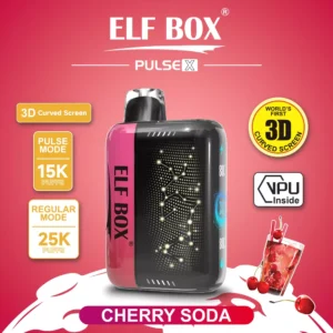 Elf Box Pulse X 25000 Puffs Dual Mesh 0% 2% 3% 5% Low Nicotine 3D Curved LED Screen Rechargeable Disposable Vapes Pen Bulk Buy Wholesale - SYNCVAPE - 14