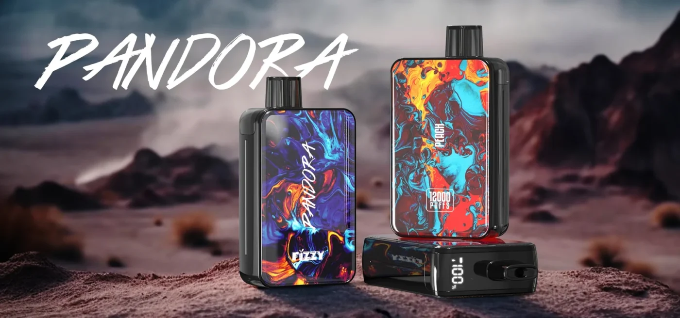 Fizzy Pandora 12000 Puffs 2% 5% Baixa Nicotina Recarregável Vapes Descartáveis ​​Pen Bulk Comprar Atacado 