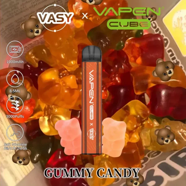 VAPEN Cube 3000 Puffs 2% 5% Zema nikotīna Rechargeable Vienreizējās lietošanas Vapes Pildspalva Lielapjoma Pirkt Vairumtirdzniecība - SYNCVAPE - 11