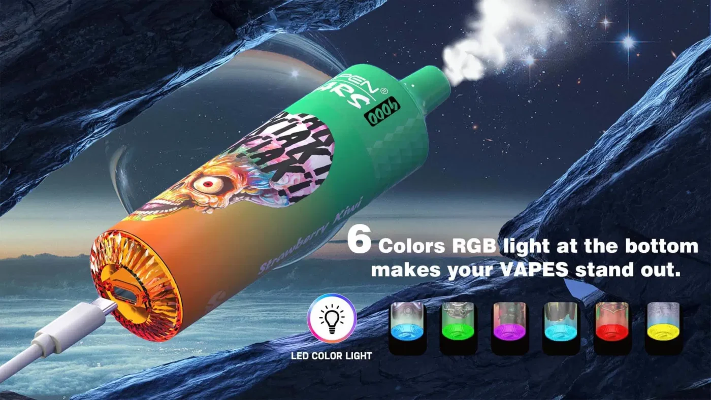 VAPEN Mars 9000 Puffs 0% 2% 5% Baixa Nicotina Recarregável Vapes Canetas Descartáveis ​​Comprar em Massa por Atacado