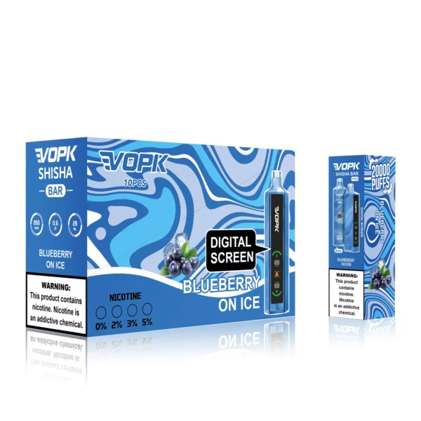 VOPK Shisha Bar 20000 Puffs 0% 2% 3% 5% Low Nicotine Rechargeable Disposable Vapes Pen Bulk Buy Wholesale - SYNCVAPE - 7