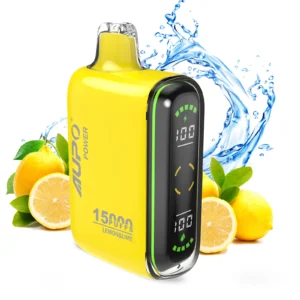 AUPO 15000 Puffs Dual Mesh LED displejs 2% ar zemu nikotīna saturu, atkārtoti uzlādējama vienreizēja Vapes pildspalva lielapjoma pirkšana vairumtirdzniecība — SYNCVAPE – 13