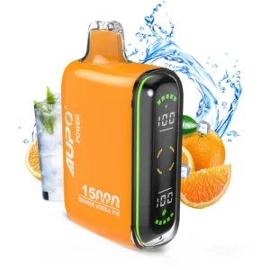 AUPO 15000 Puffs Dual Mesh LED displejs 2% ar zemu nikotīna saturu, atkārtoti uzlādējama vienreizēja vapes pildspalva lielapjoma pirkšana vairumtirdzniecība — SYNCVAPE — 16