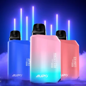 AUPO 8000 Rookwolken JETBAR PRO 2% Oplaadbare wegwerpvapes-pen met laag nicotinegehalte Bulk Koop groothandel