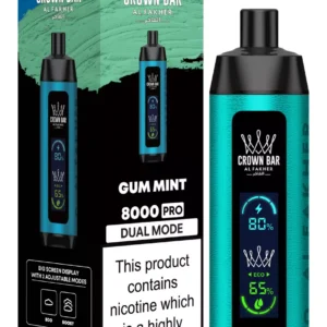 Al Fakher Crown Bar Big Cloud 8000 Pro Dual Mode Full Screen Low Nicotină Reîncărcabil Vapes Pen vrac Cumpărați cu ridicata - Stoc de depozit european - SYNCVAPE - 27