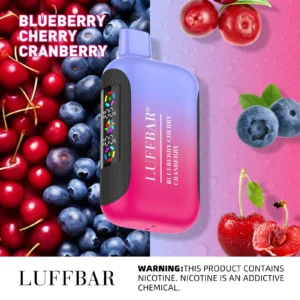 VASY LUFFBAR Dually 20000 Puffs Dual Digital Screen 50mg Low Nicotine Rechargeable Disposable Vapes Pen Bulk Buy Wholesale - SYNCVAPE - 21