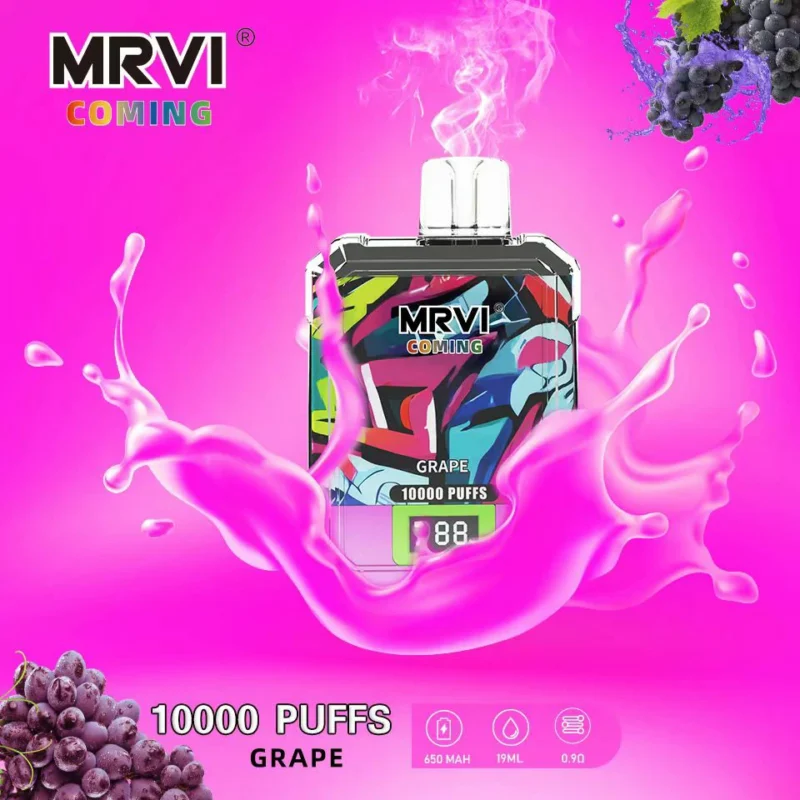 Atklājiet MRVI Coming 10000 Puffs vienreizējās lietošanas vape: visaptveroša rokasgrāmata par zema nikotīna līmeņa iespējām vairumtirdzniecības pircējiem — SYNCVAPE - 8