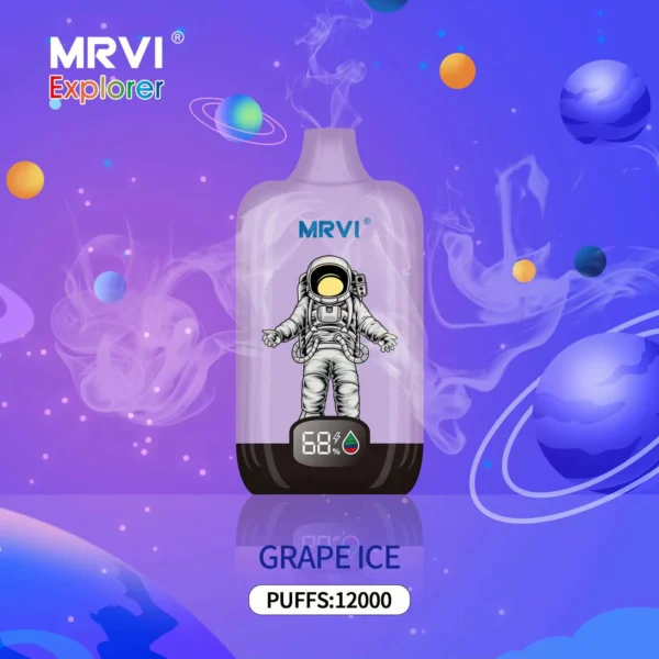 Ecran digital MRVI Explorer 12000 Puffs 2% 3% 5% Stilo vape reîncărcabil de unică folosință cu conținut scăzut de nicotină Cumpărați cu ridicata - SYNCVAPE - 3