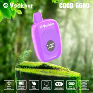 Vookbar Coco 6600 Puffs Digitálna inteligentná obrazovka 3% Nízke nikotínové dobíjacie pero na jednorazové vapy Hromadné Nákup veľkoobchod – SYNCVAPE – 14