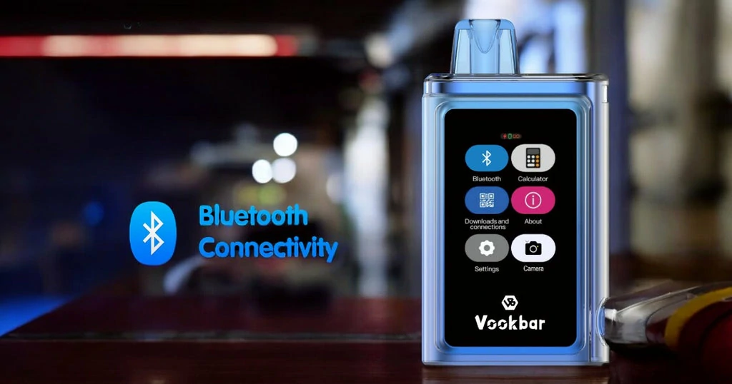 Vookbar Cyber ​​Pro 30000 Puffs Dual Mesh ekran dotykowy 5% o niskiej zawartości nikotyny akumulator jednorazowe Vapes Pen luzem kupuj hurtowo