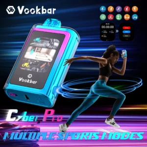 Vookbar Cyber ​​Pro 30000 Puffs Podwójny ekran dotykowy z siatką 0% 2% 3% 5% Nikotynowy akumulator Jednorazowy długopis Vapes Kup hurtowo - SYNCVAPE - 23