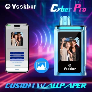 Vookbar Cyber ​​Pro 30000 Puffs Podwójny ekran dotykowy 0% 2% 3% 5% Nikotynowy akumulator Jednorazowy długopis Vapes Kup hurtowo - SYNCVAPE - 22