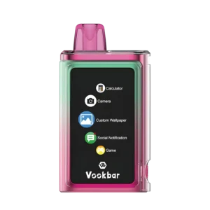Vookbar Cyber ​​Pro 30000 Puffs Podwójny ekran dotykowy 0% 2% 3% 5% Nikotynowy akumulator Jednorazowy długopis Vapes Kup hurtowo - SYNCVAPE - 18