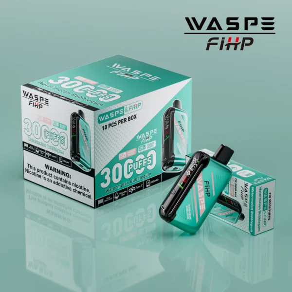 WASPE FIHP 30000 Puffs Dual Mesh 0% 2% 5% LED Display Low Nicotine Rechargeable Disposable Vapes Pen Bulk Buy Wholesale - SYNCVAPE - 16