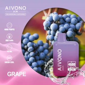 AIVONO AIM BOXX 4000 Puffs 0% 2% 5% Caneta Vapes descartáveis ​​recarregáveis ​​com baixa nicotina em massa Comprar atacado - SYNCVAPE - 25