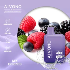 AIVONO AIM BOXX 4000 Puffs 0% 2% 5% Caneta Vapes descartáveis ​​recarregáveis ​​com baixa nicotina em massa Comprar atacado - SYNCVAPE - 26