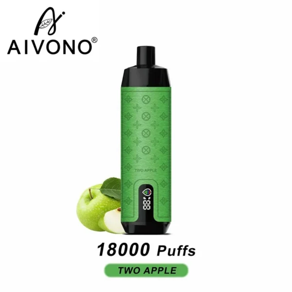 AIVONO Deluxe Bar 18000 Puffs Hookah Digital Screen 0% 2% 3% 5% Genopladelige engangsvapes med lavt nikotinindhold Pen Bulk Køb Engros - SYNCVAPE - 3