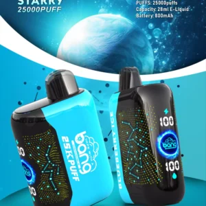 Bang Starry 25000 Puffs Tela curva 3D 0% 2% 3% 5% Caneta Vapes descartáveis ​​recarregáveis ​​com baixo teor de nicotina em massa Compre no atacado - SYNCVAPE - 26