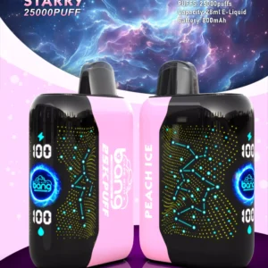 Bang Starry 25000 Puffs Tela curva 3D 0% 2% 3% 5% Caneta Vapes descartáveis ​​recarregáveis ​​com baixo teor de nicotina em massa Compre no atacado - SYNCVAPE - 31