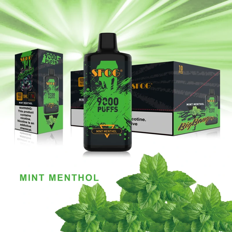 Elevate Your Vaping Experience with SFOG BIG BANG: A Comprehensive Look at 9000 Puffs and Low Nicotine Options for Bulk Purchases - SYNCVAPE - 2