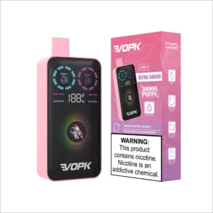 VOPK ULTRA 30000 Puffs Duplo Sabor Tela Digital de Malha Dupla 2% Baixa Nicotina Recarregável Vapes Canetas Descartáveis ​​Comprar Atacado - SYNCVAPE - 12