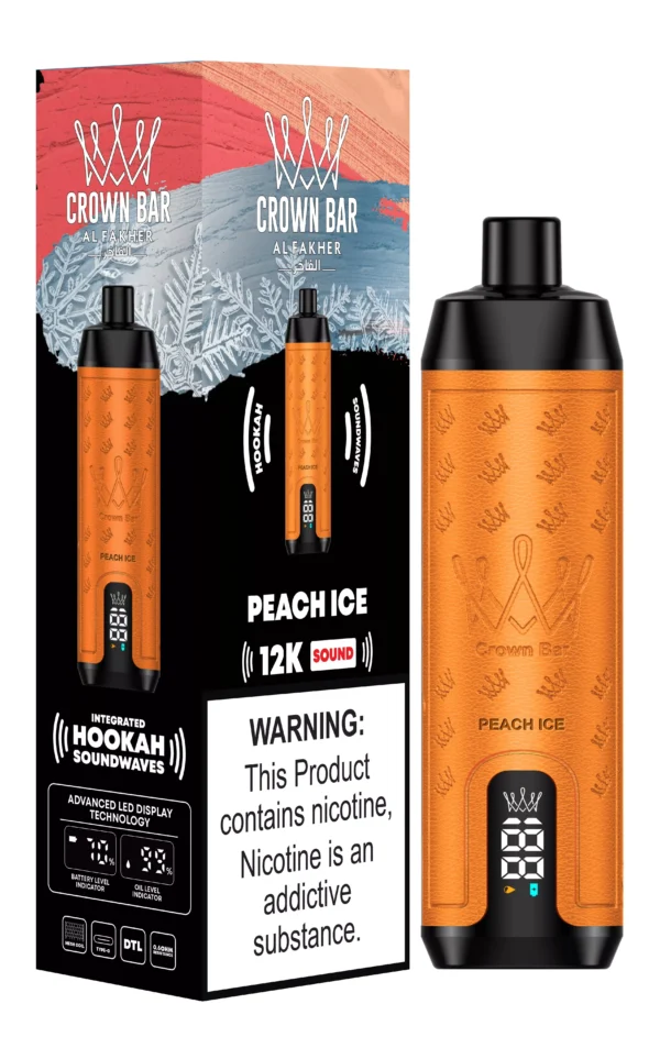 Al Fakher Crown Bar 12000 Puffs Digital Screen 0.5% Low Nicotine Bulk Buy Wholesale Rechargeable Disposable Vapes Pen - SYNCVAPE - 16
